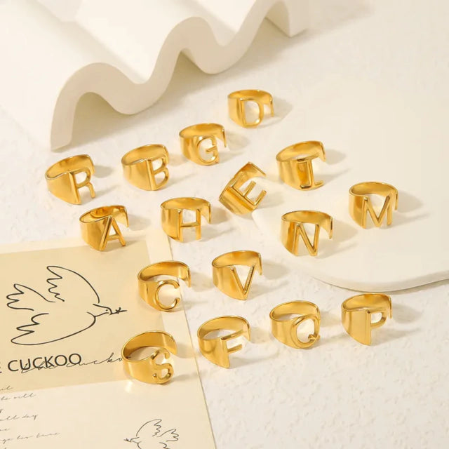 Anillo Letras