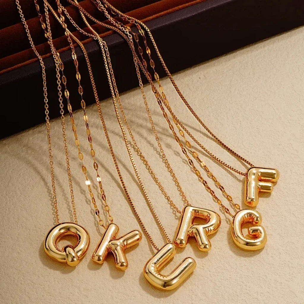 Collar Letras Lisas