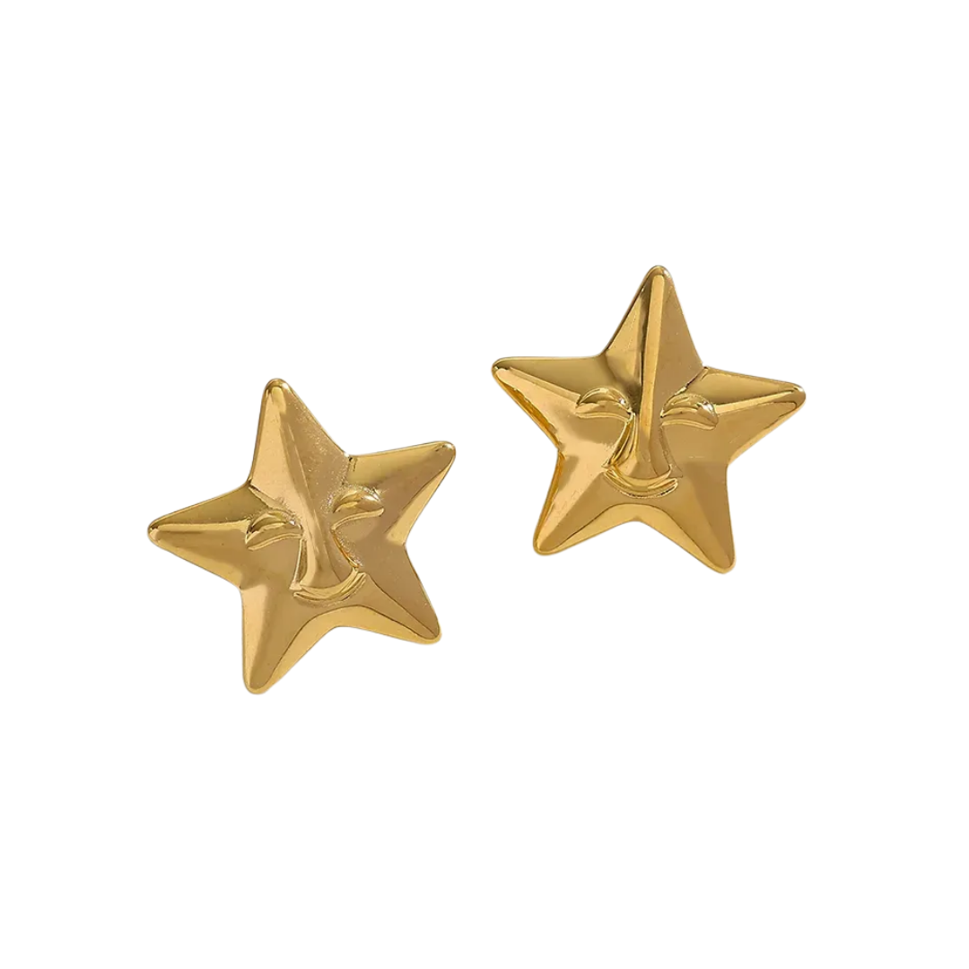 Aretes Estrella Feliz