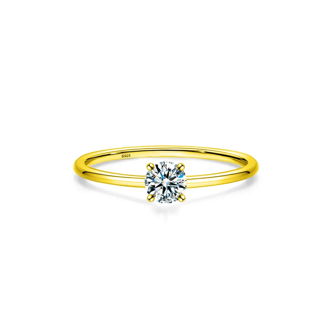 SS Anillo Compromiso Circular