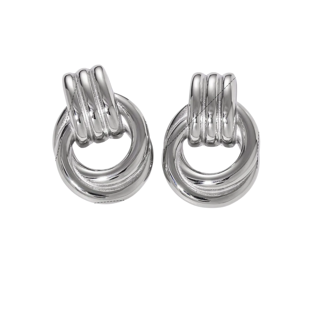 Aretes Onda Chunky