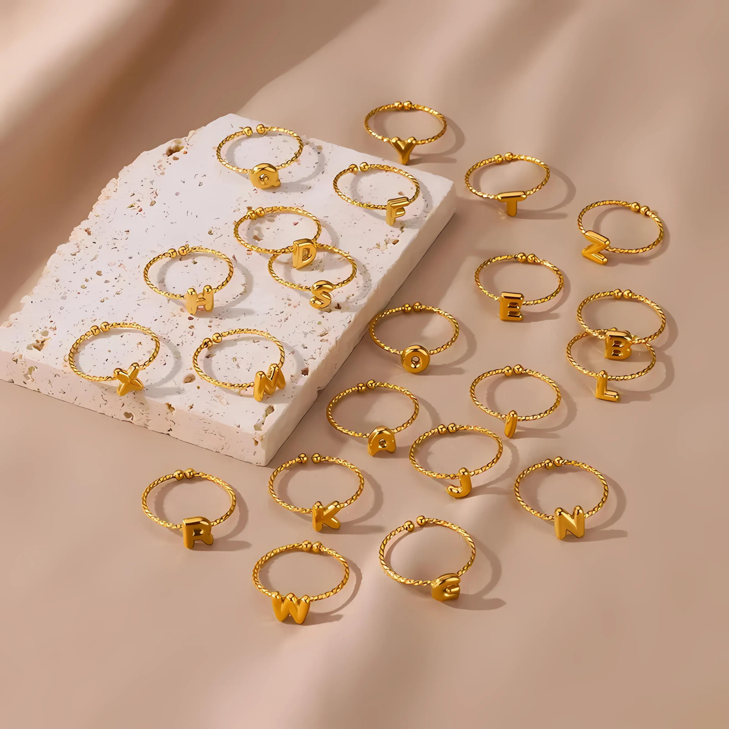 Anillo Letras Mini