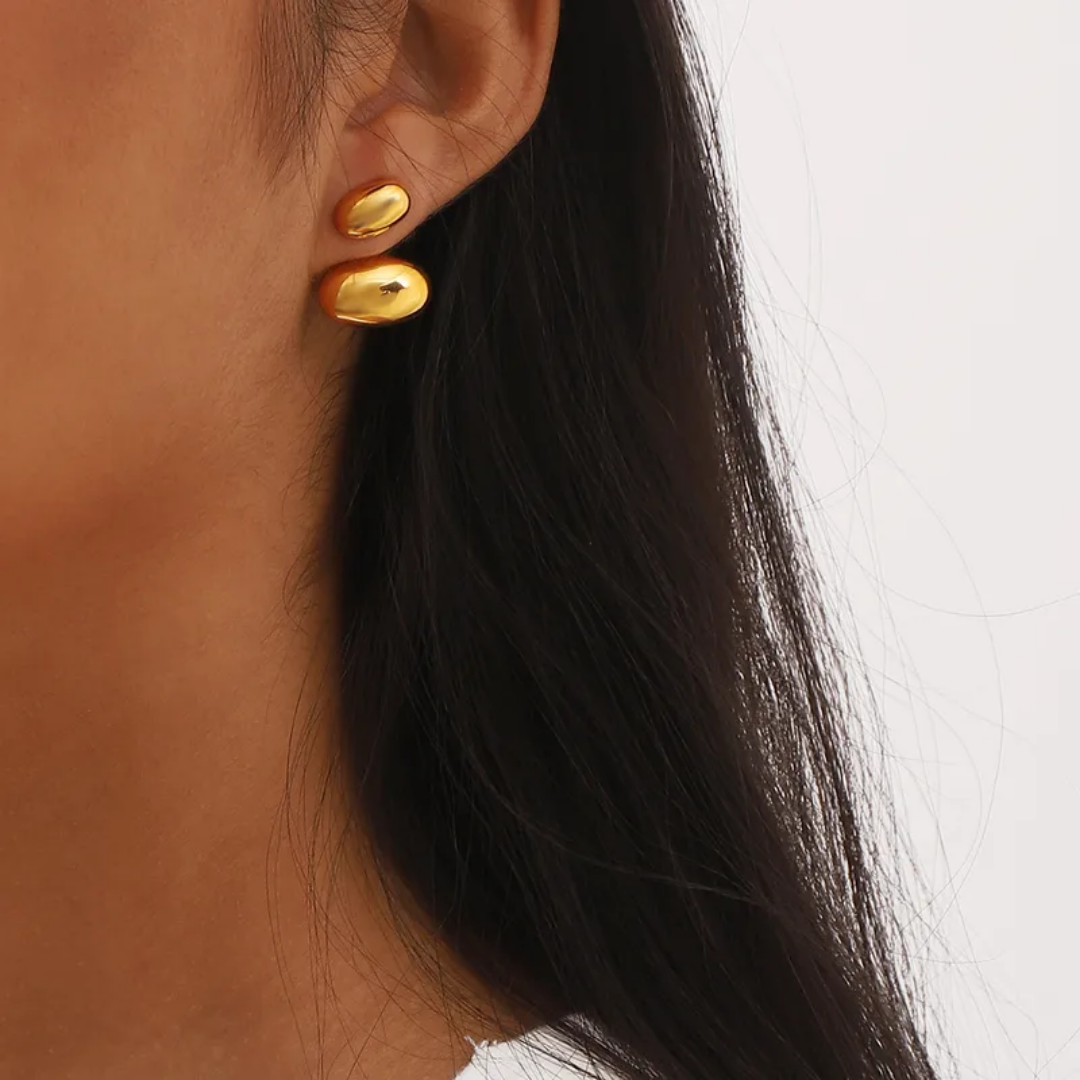 Aretes Chicago Doble Mini