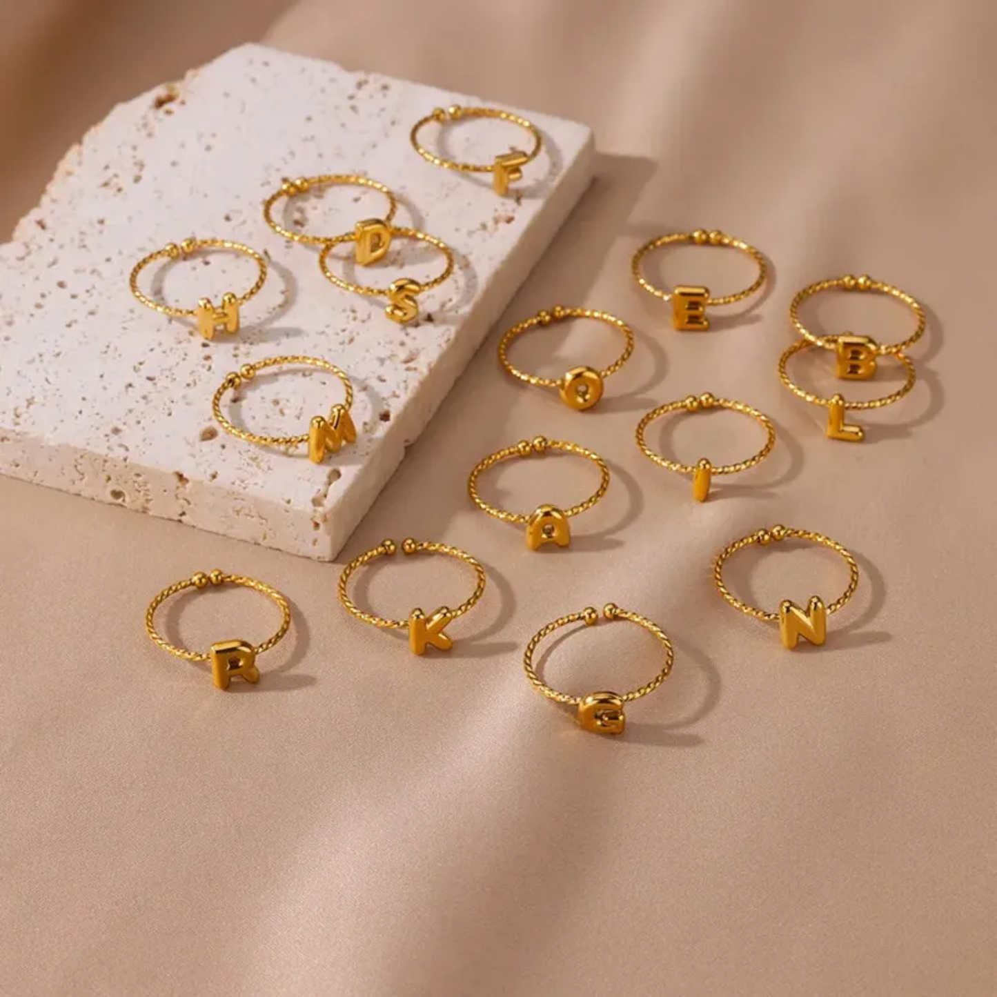 Anillo Letras Mini