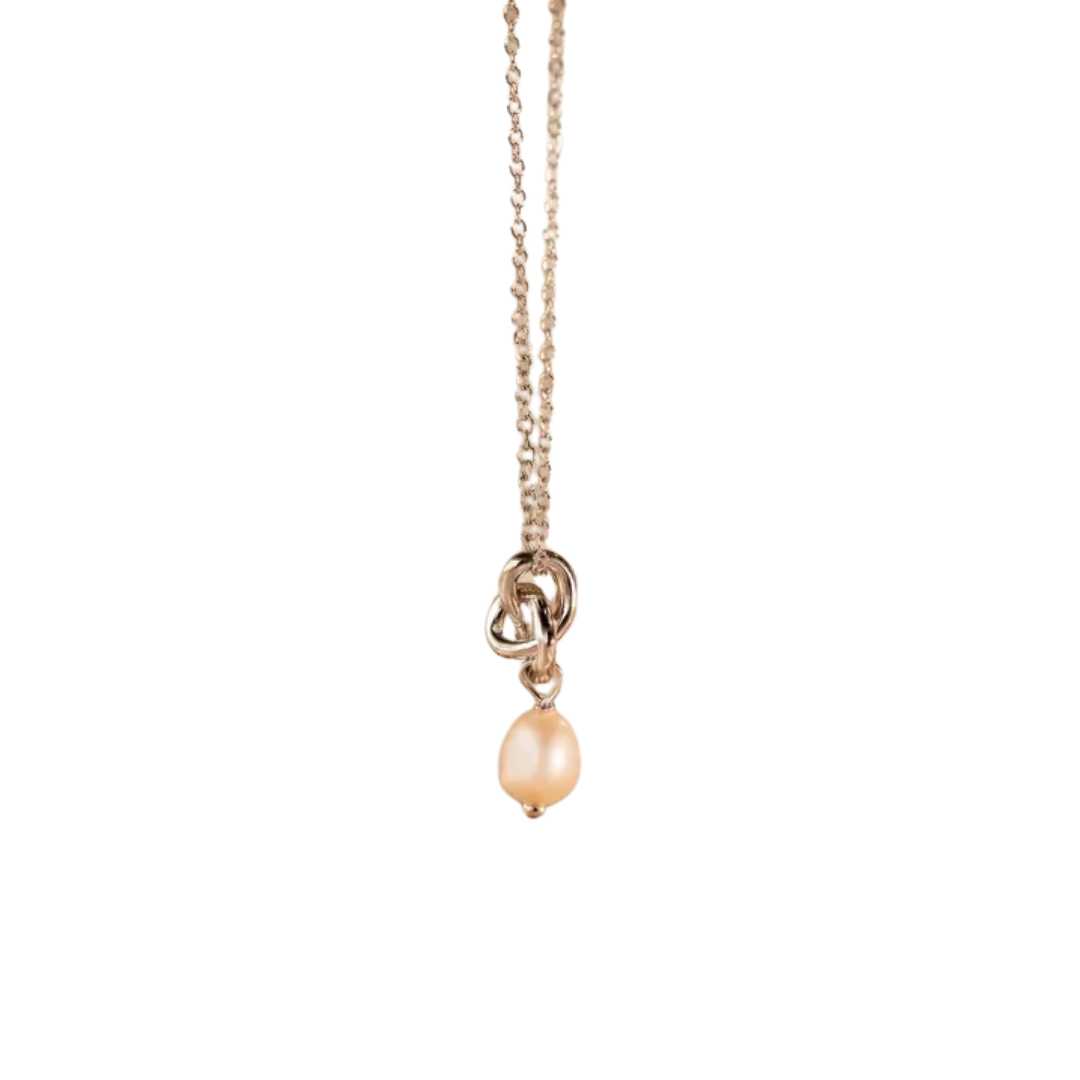 Collar Perla Nudo