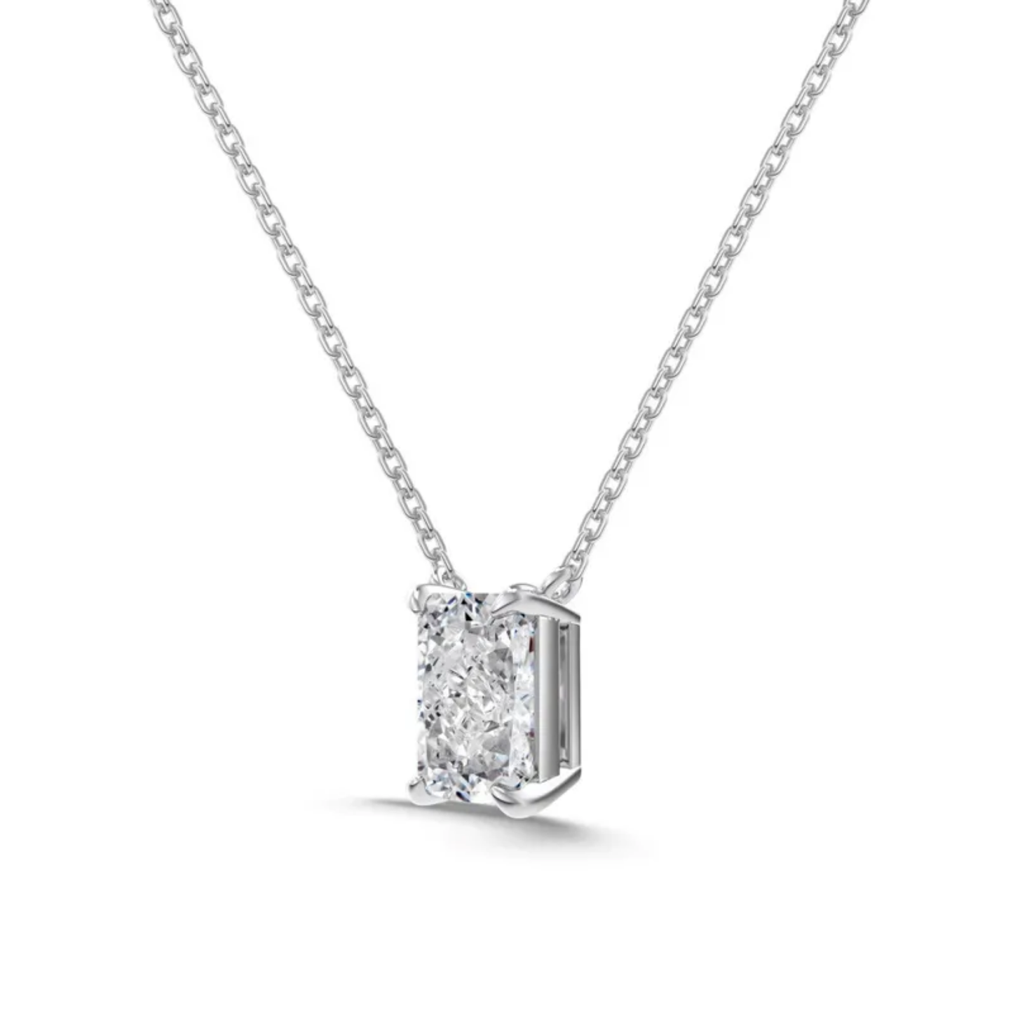 SS Collar Zircon Cubo