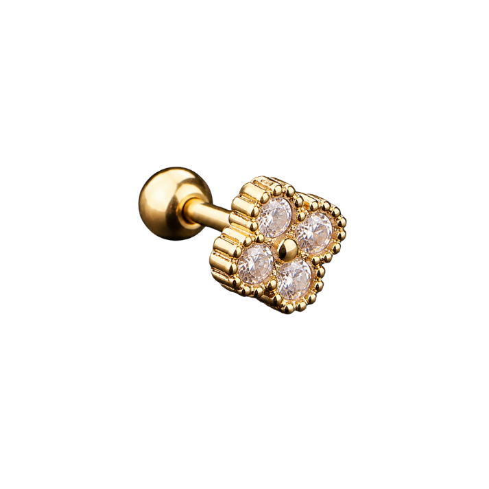Piercing Clover Zirconias