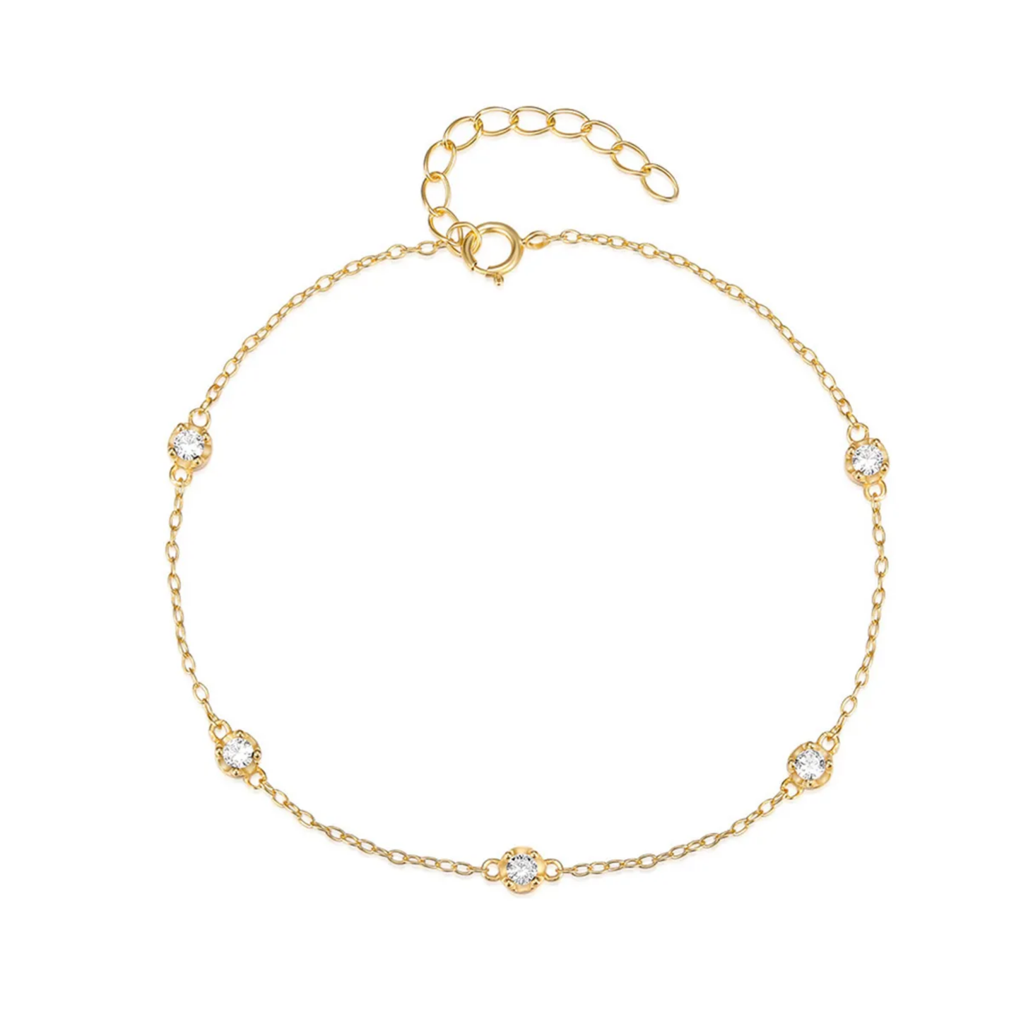 SS Pulsera Zircon Grande