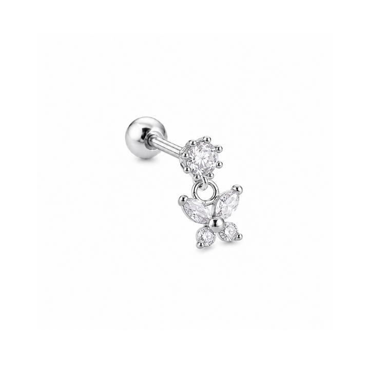 Piercing Mariposa Zirconia