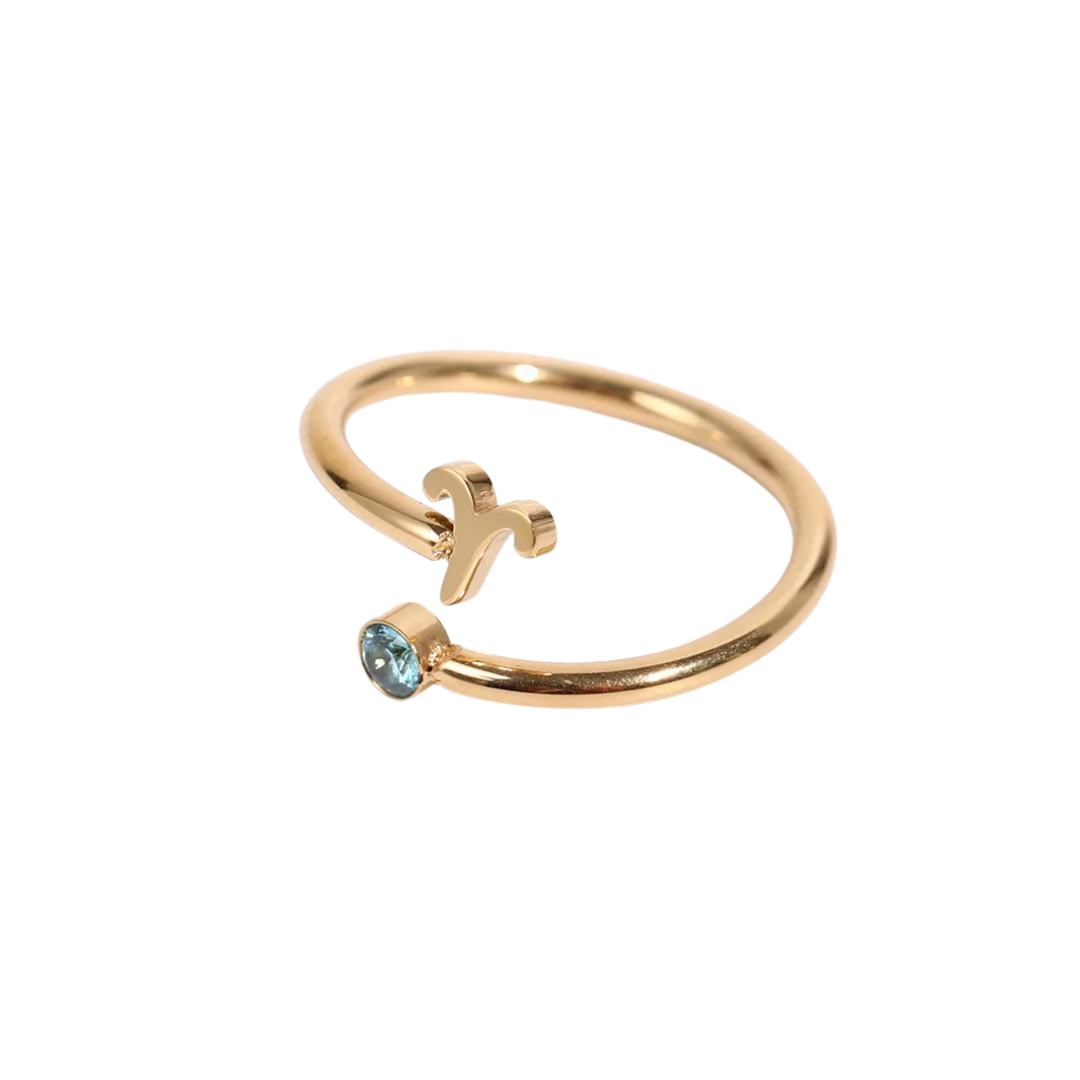Anillo Starsign Birthstone