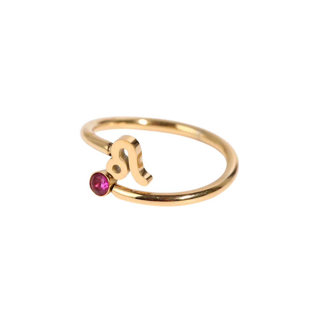 Anillo Starsign Birthstone