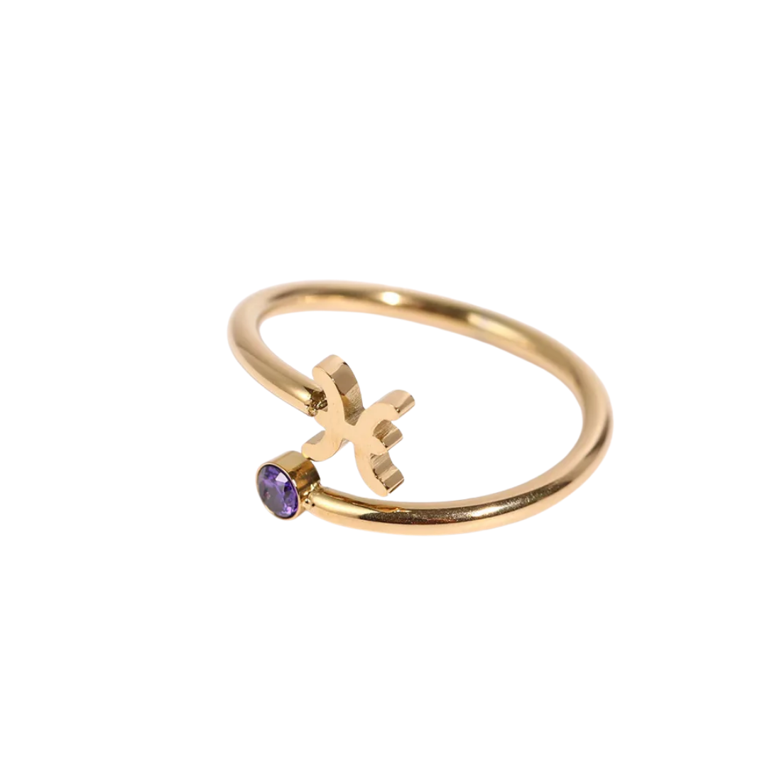 Anillo Starsign Birthstone
