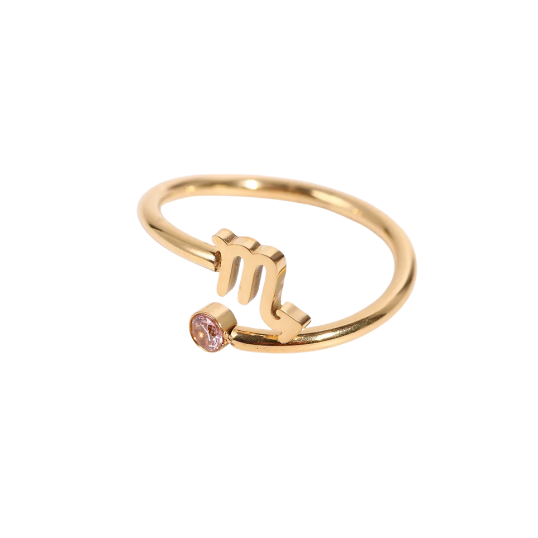 Anillo Starsign Birthstone