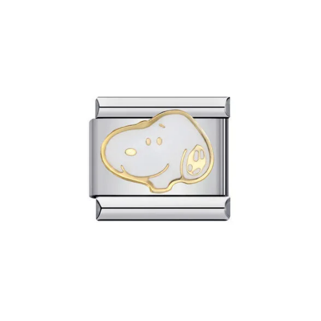 IB Charm Snoopy Blanco
