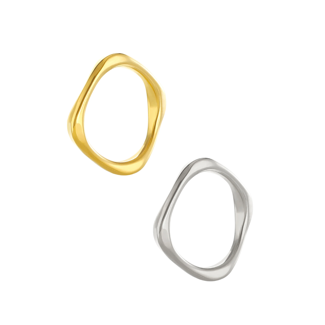 Anillo Linea Wavy