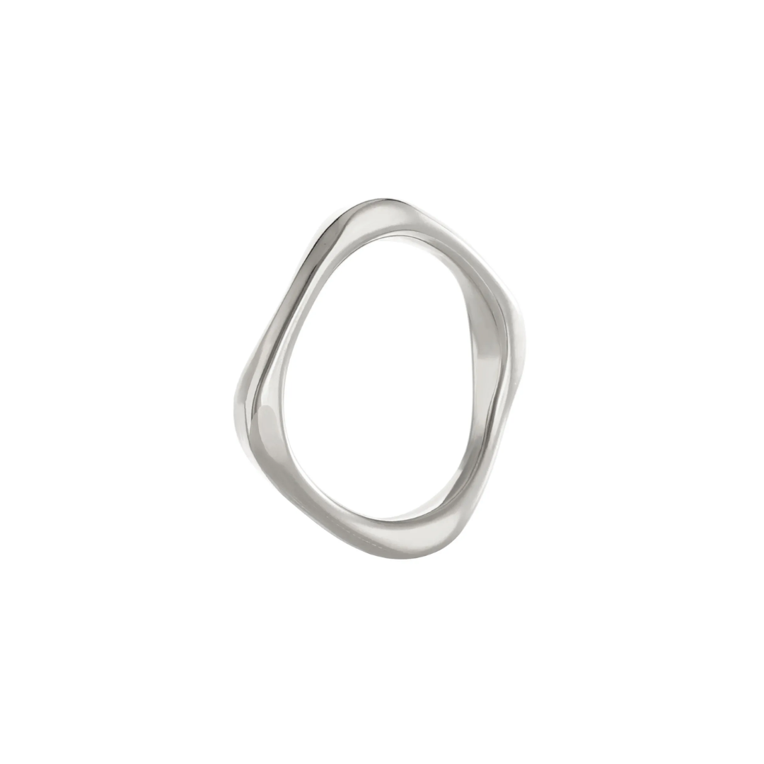 Anillo Linea Wavy