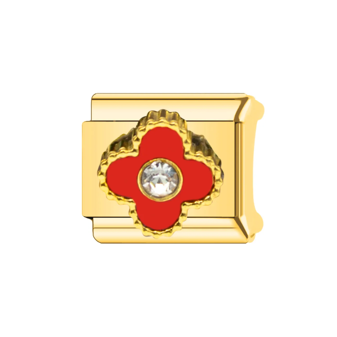 IB Charm Trebol Luki