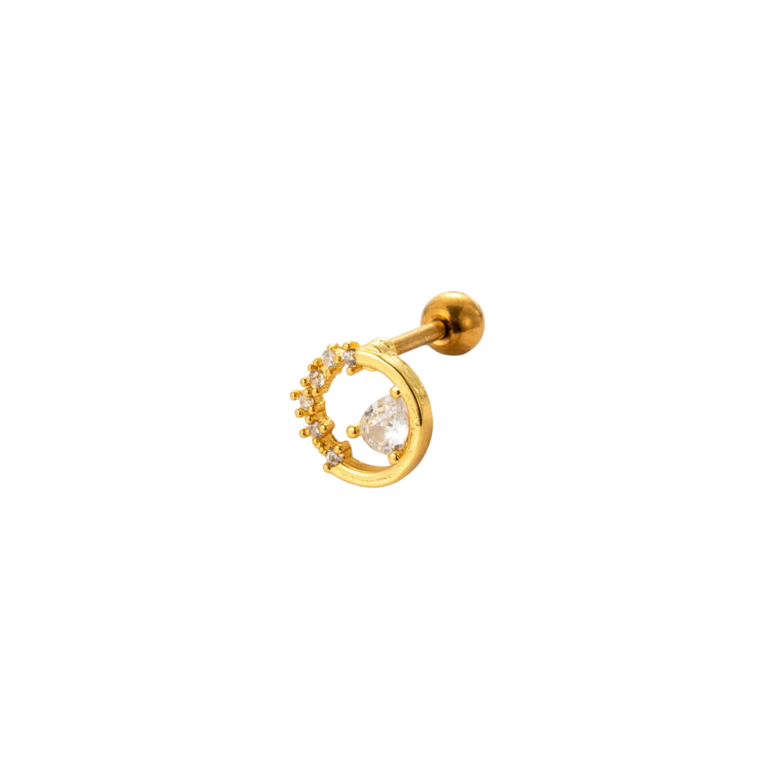 Piercing Circulo Diamond Zirconia
