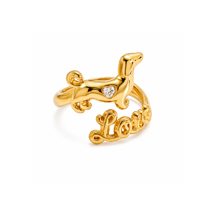 Anillo Perrito Love