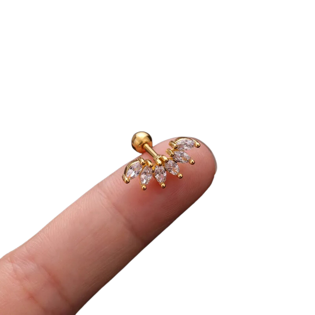 Piercing Curva Zirconia