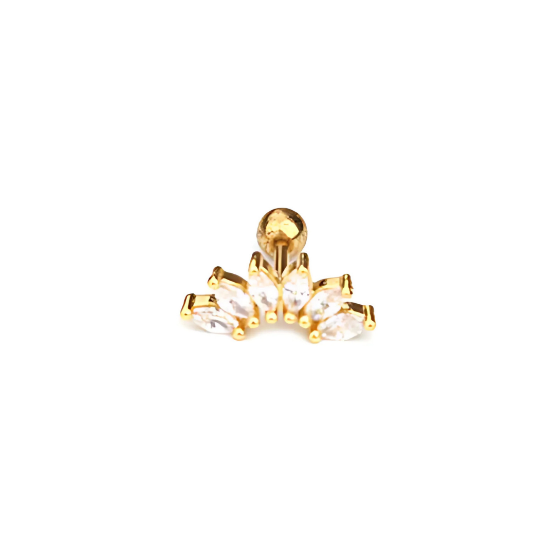 Piercing Curva Zirconia