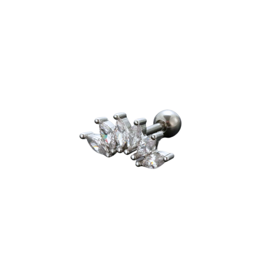 Piercing Curva Zirconia
