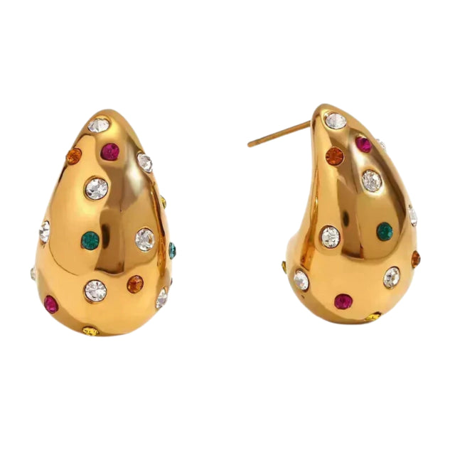 Aretes Crystal Drop