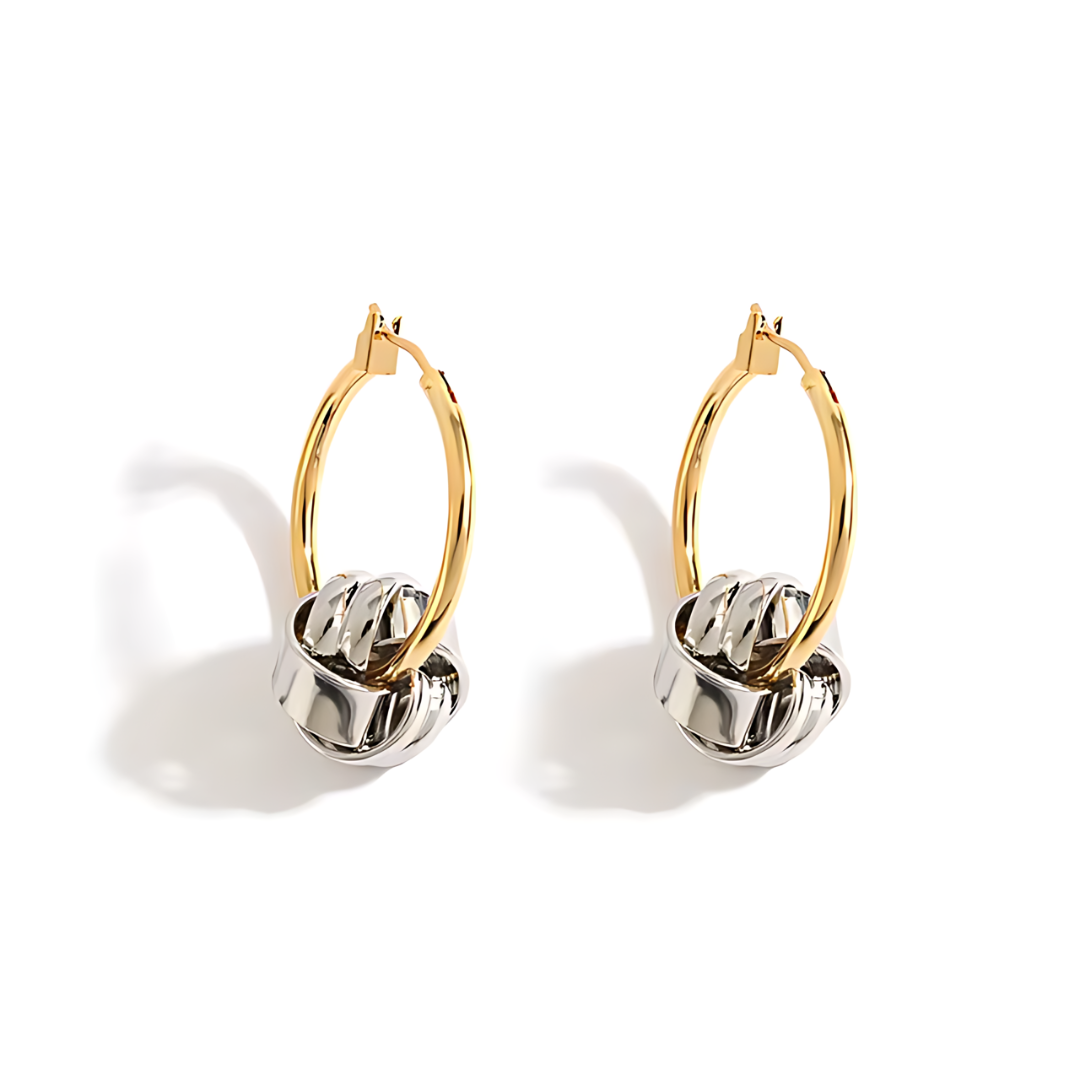 Aretes knot hoops