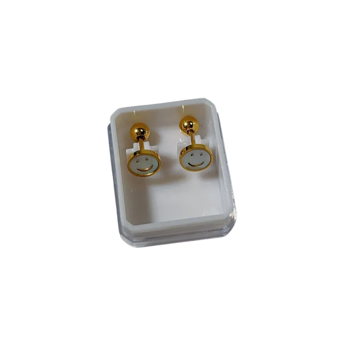 Piercing Smiley Blanco