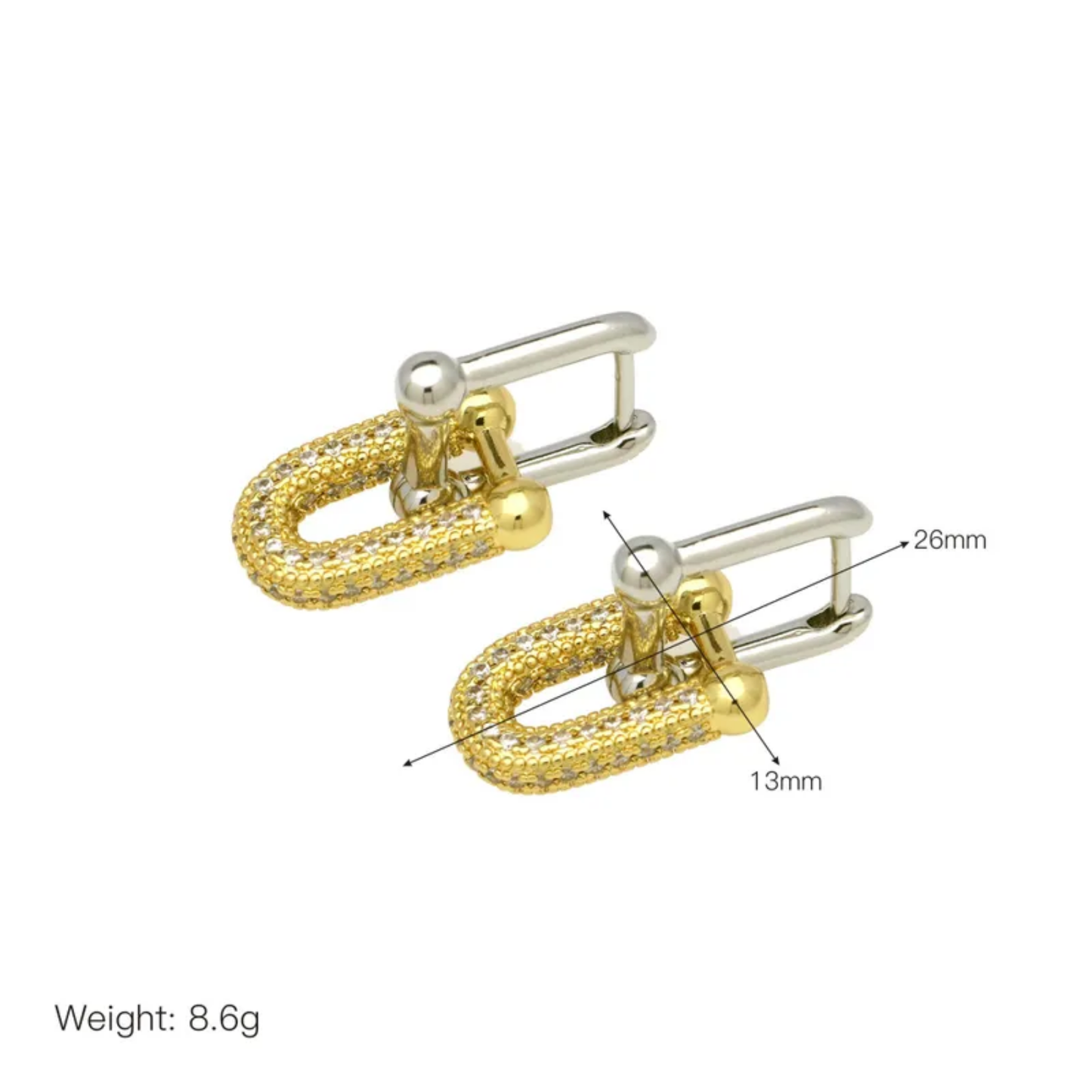 Aretes Tiffany Duo