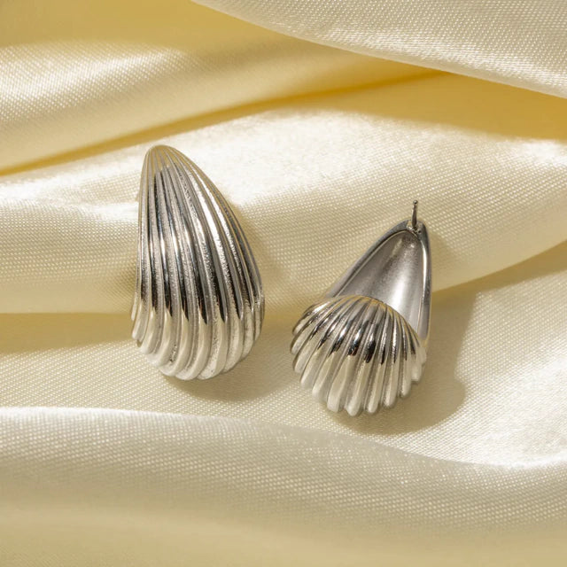 Aretes drop Texture