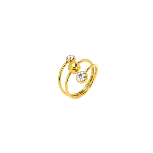 Anillo Sphere Crystal