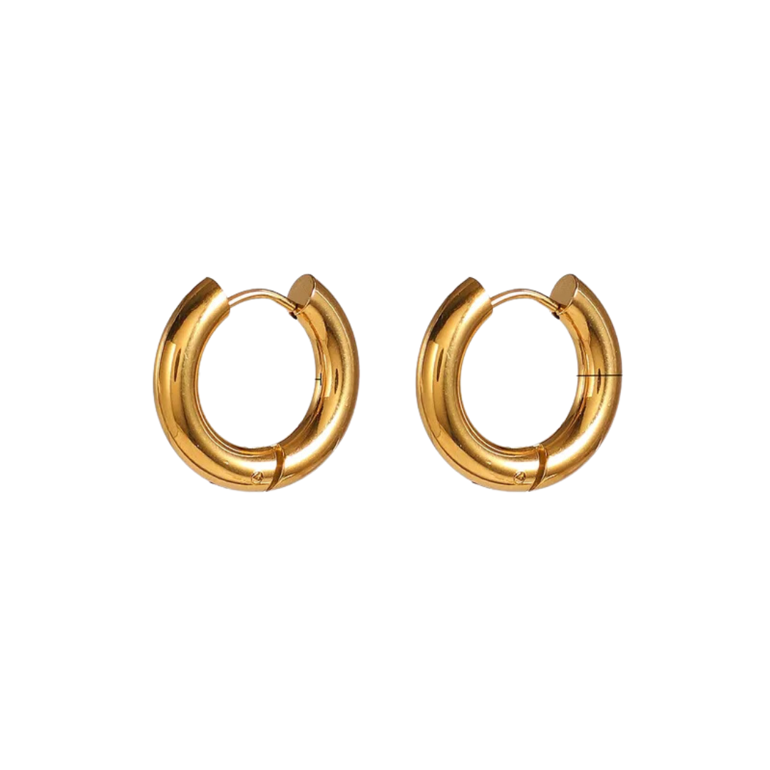 Aretes Bold Hoops