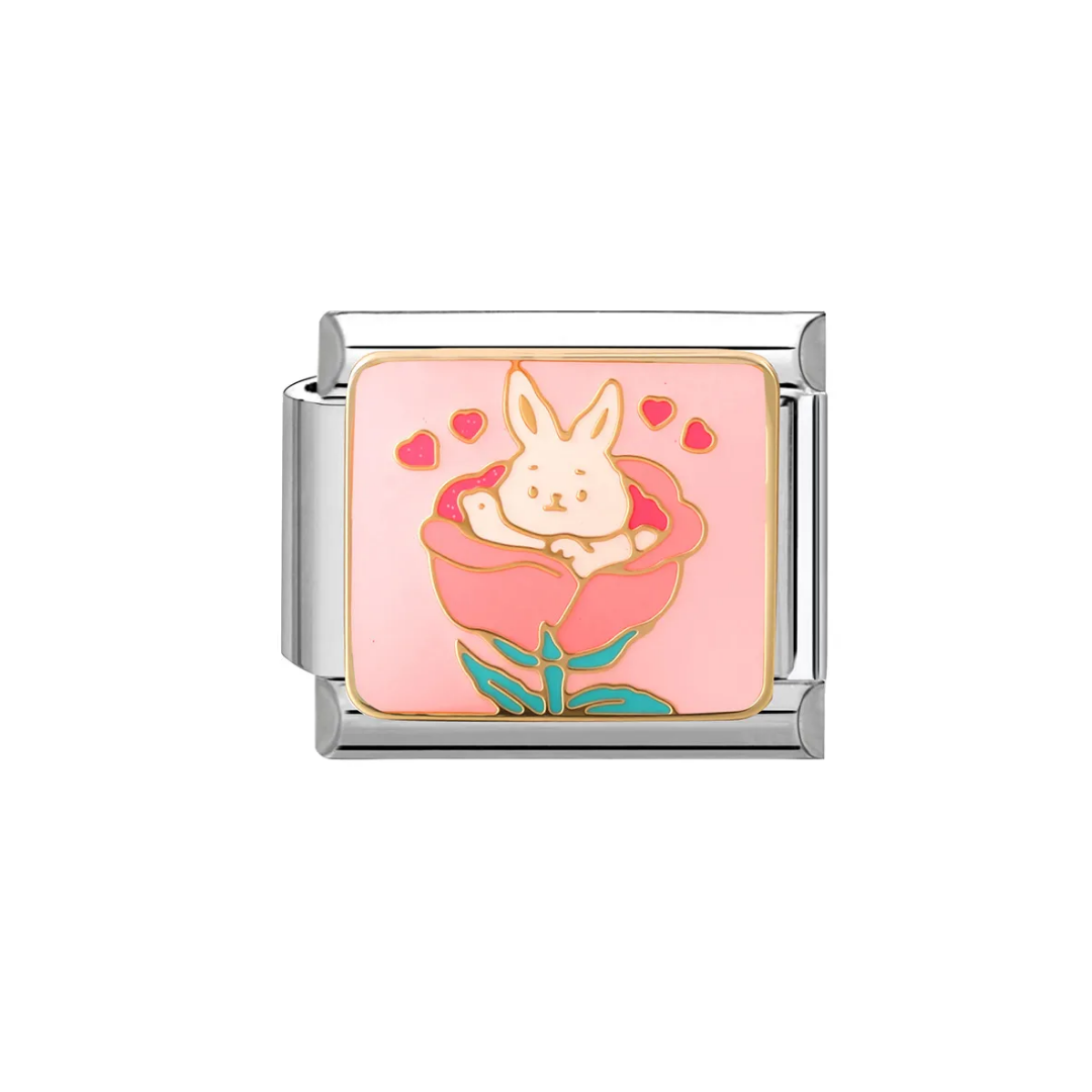 IB Charm Conejo Rosa