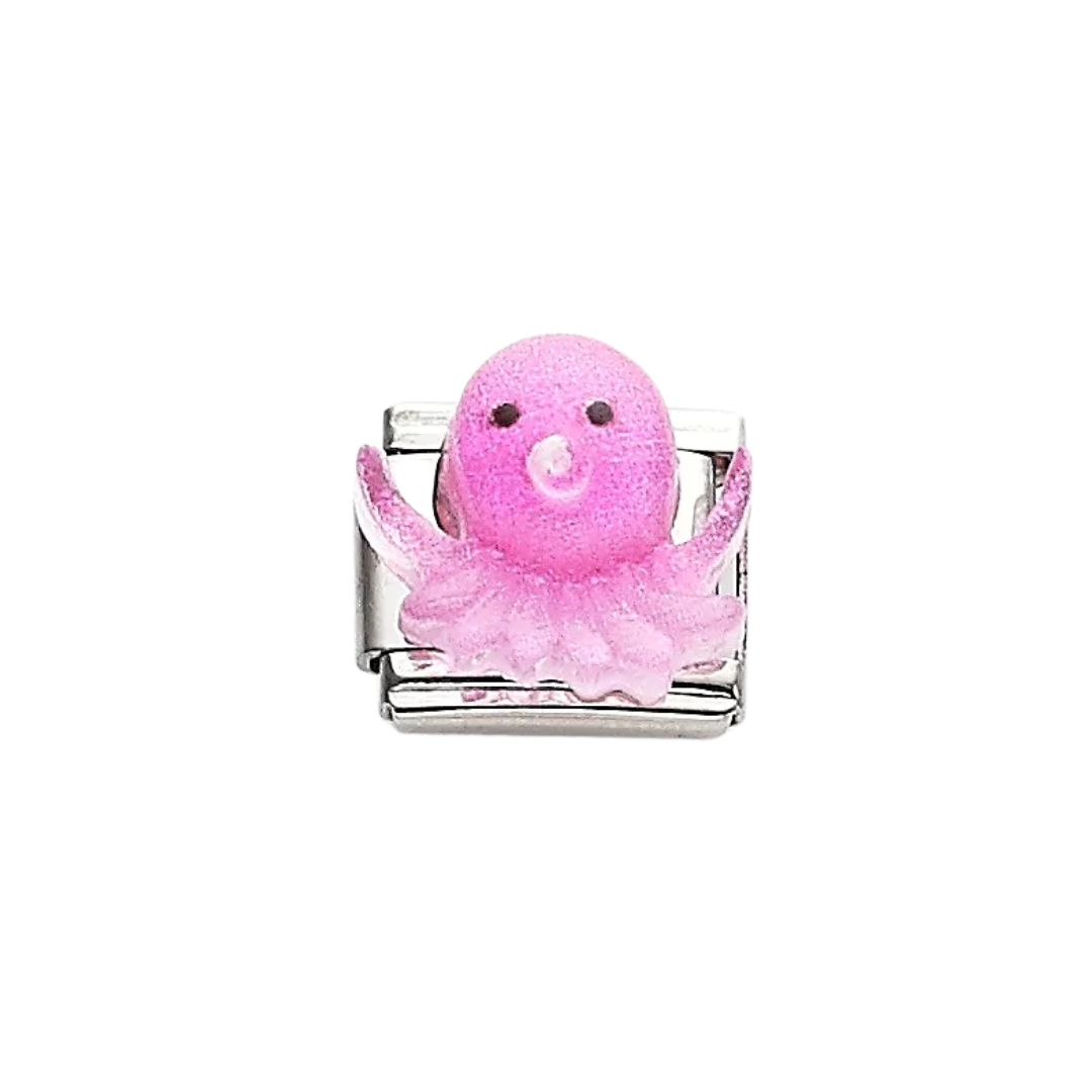 IB Charm Pulpo Rosa