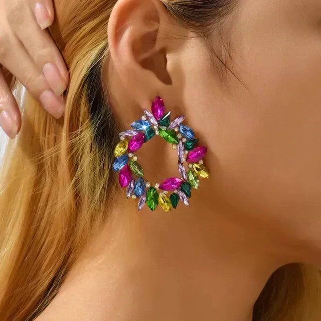Aretes Guirnalda