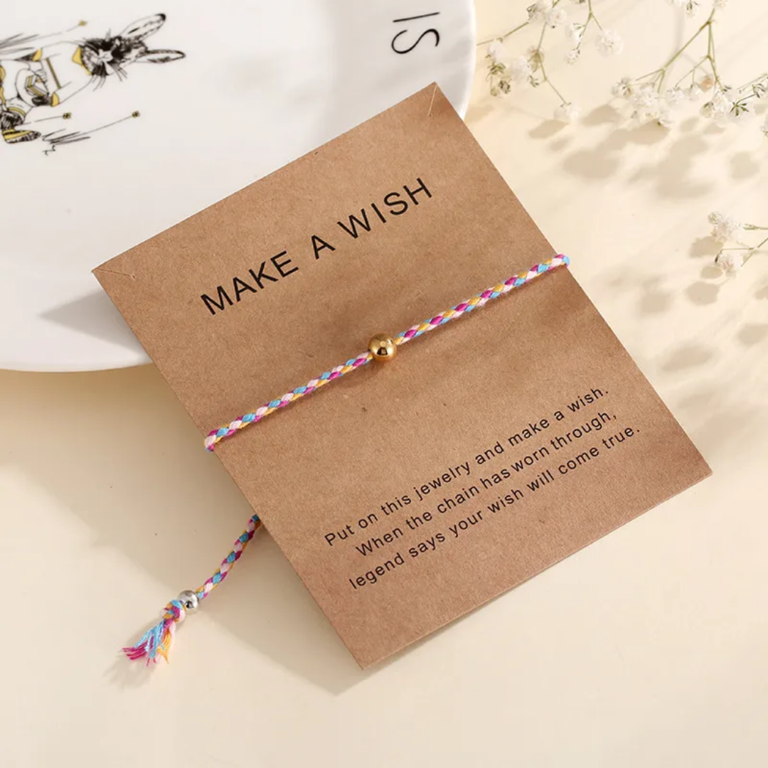 Pulsera Hilo Make-a-wish