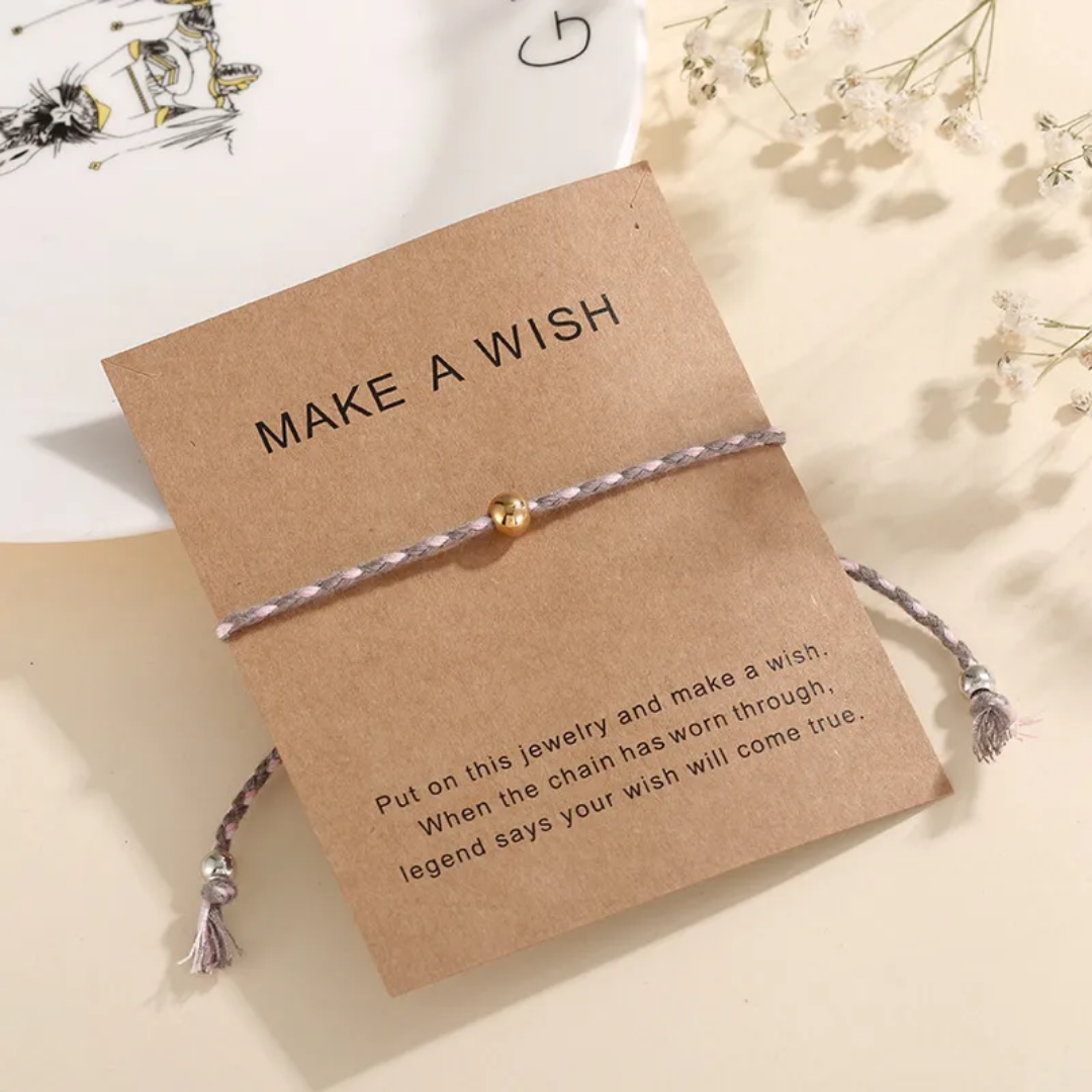 Pulsera Hilo Make-a-wish
