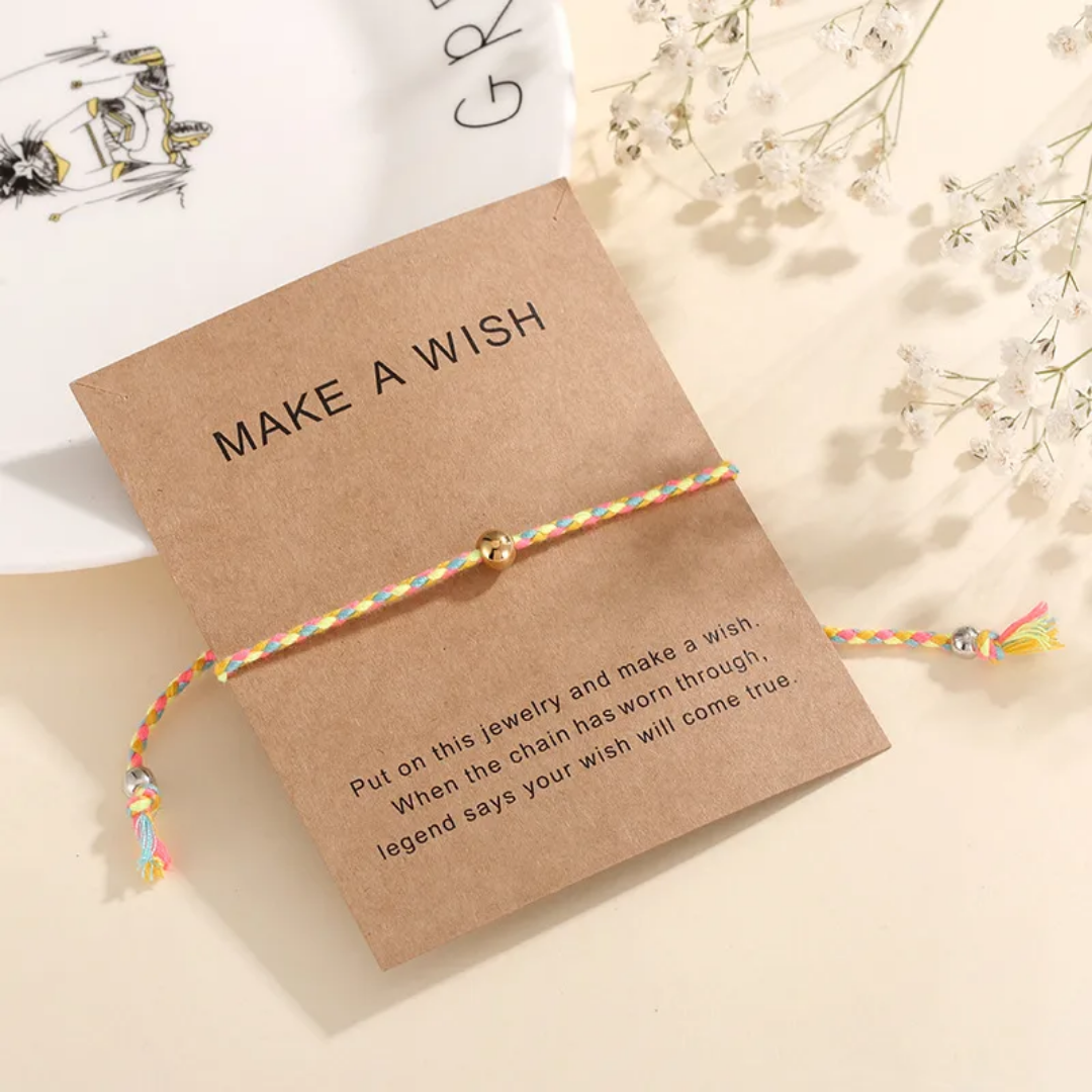 Pulsera Hilo Make-a-wish