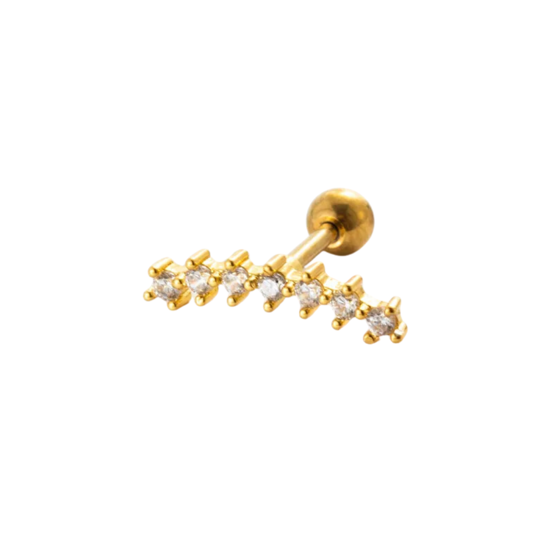 Piercing Medio Circulo Zirconia