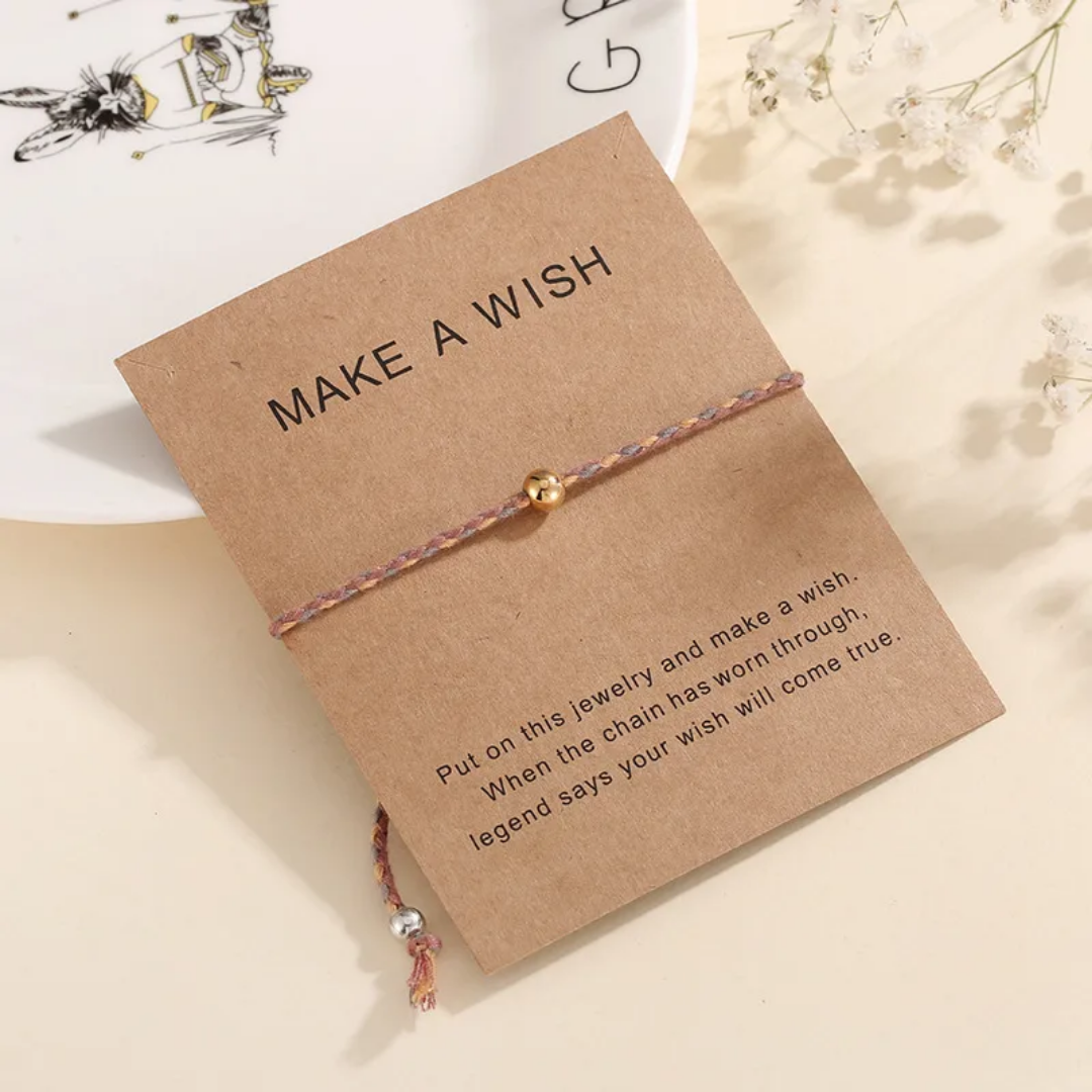 Pulsera Hilo Make-a-wish