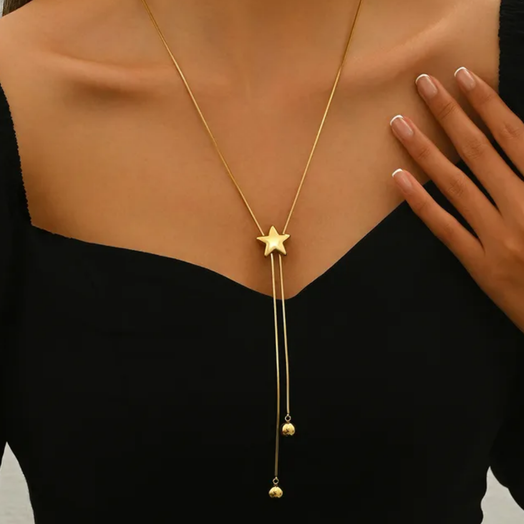 Collar Corbata Estrella