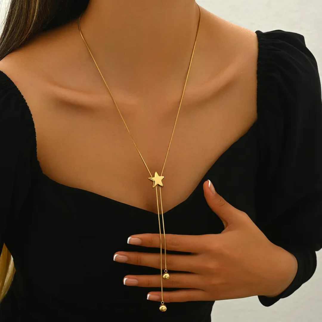 Collar Corbata Estrella
