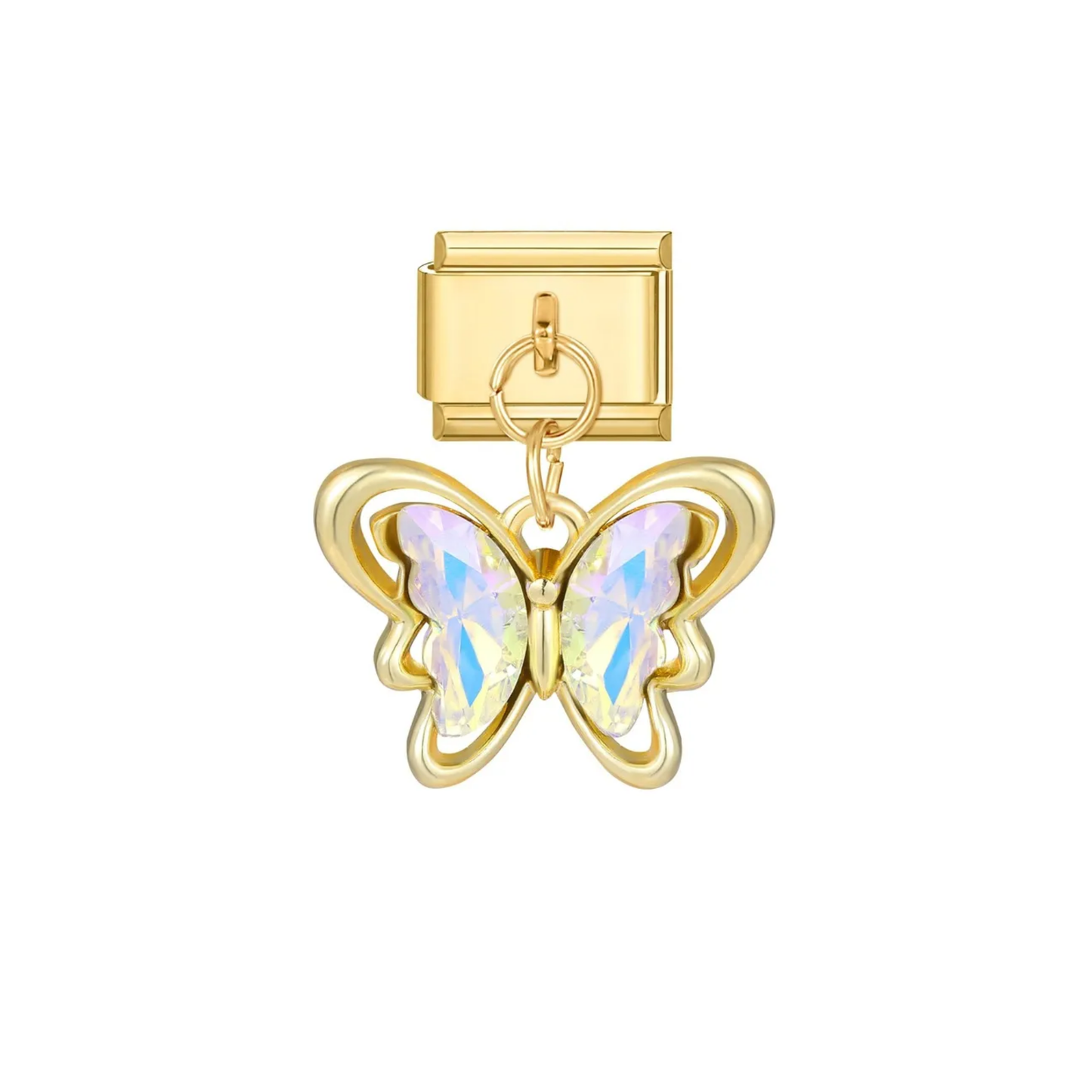 IBC Charm Crystal Butterfly