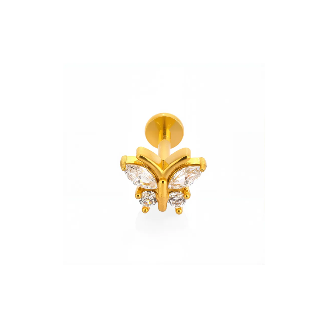 Piercing Butterfly Zirconia