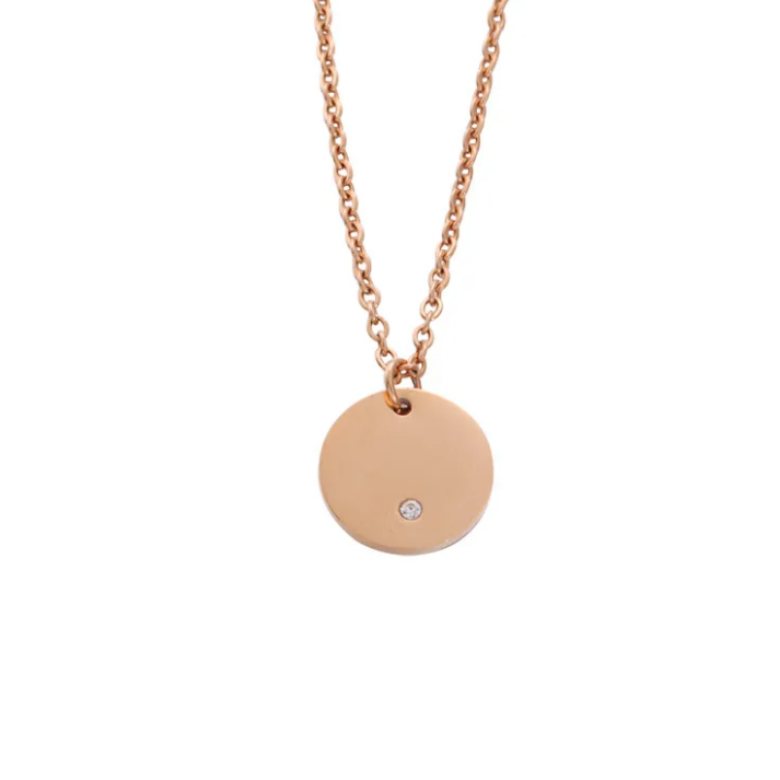 GL Collar Circular Zircon