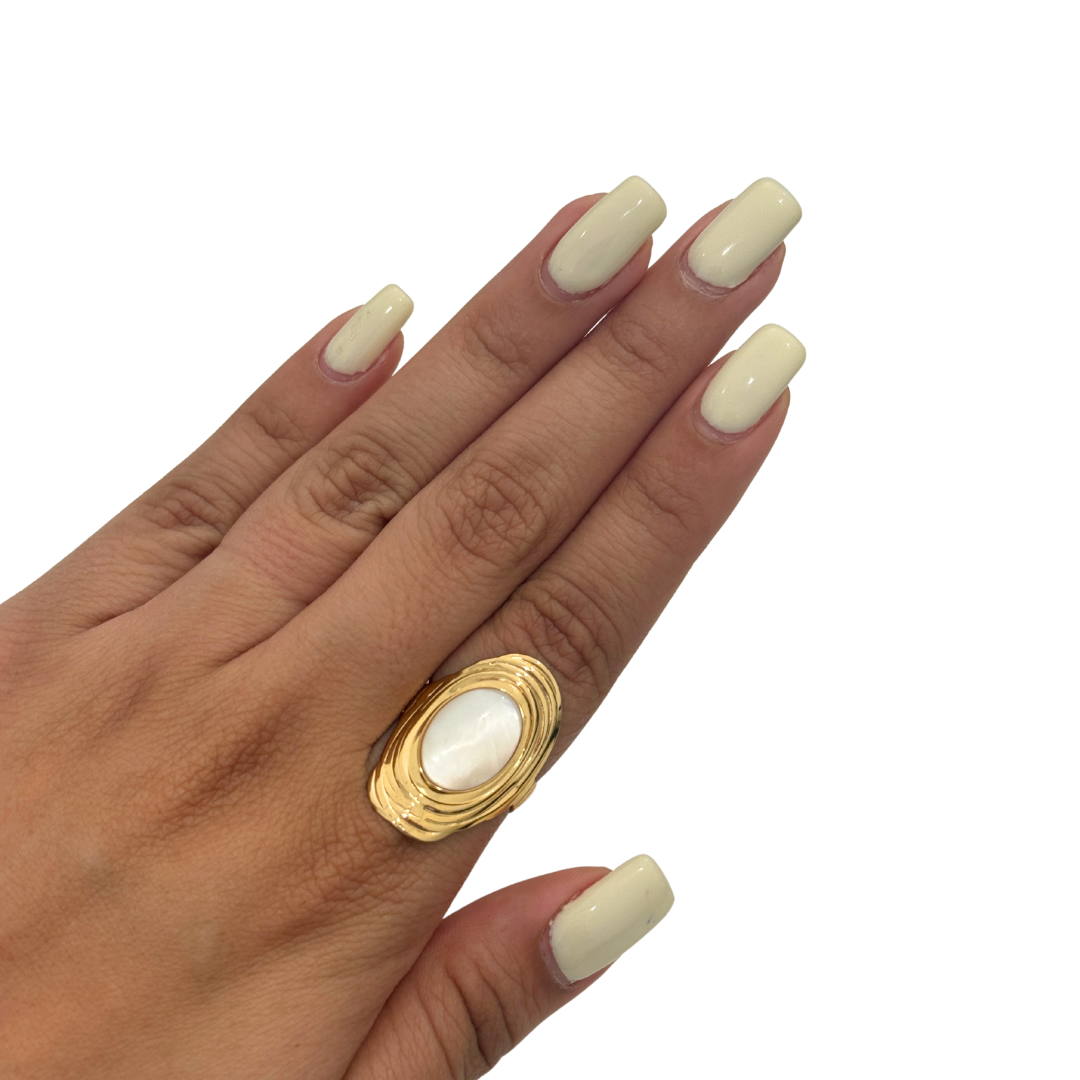 Anillo Quarzo de Luna