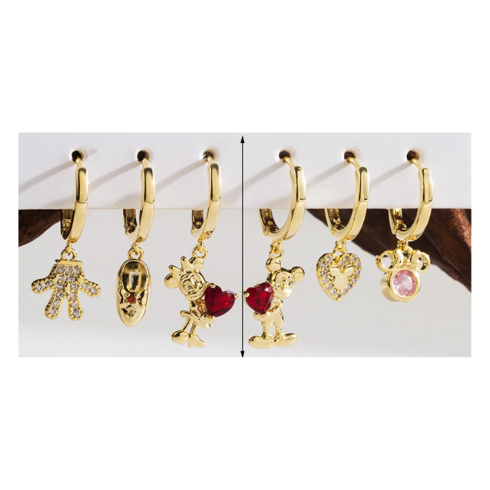 Aretes Princesas Studs