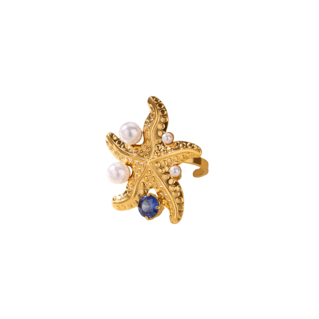 Anillo Sirena Azul
