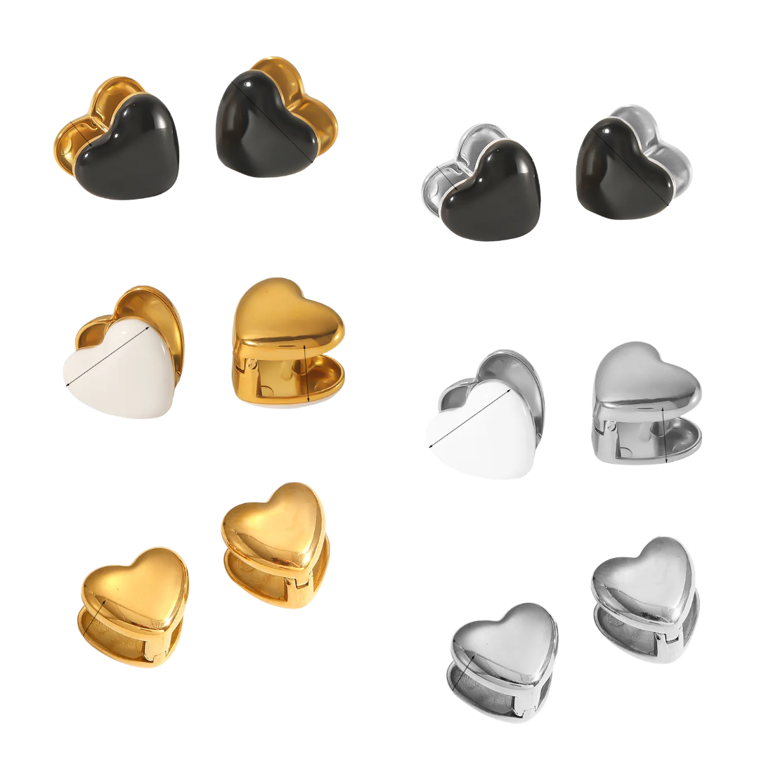 Aretes Heart Boli